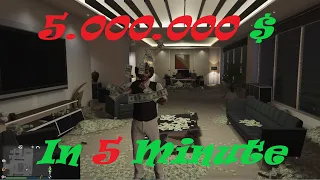 Cum faci bani in Gta 5 Online. 5.000.000 $ in 5 Minute