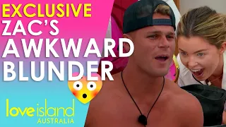 Exclusive: Zac's awkward blunder as he mistakes Abby for Lucinda | Love Island Australia 2023