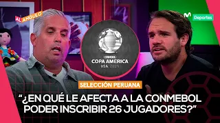 SELECCIÓN PERUANA: FOSSATI habló sobre los cupos de jugadores para la COPA AMÉRICA | AL ÁNGULO ⚽🥅