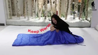 🛏 Real 1KG Sleeping Bag Camp Hike | utanking, C-Sleep (Beg Tidur)