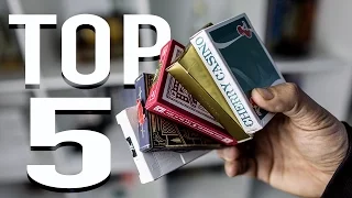 BEST PLAYING CARDS - TOP 5