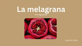 Learn Italian! Fruit vocabulary in Italian language