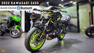 2022 Kawasaki Z650 BS6 Launched ✅ On Road Price, All New Features, Bluetooth, Exhaust Sound I Black🖤
