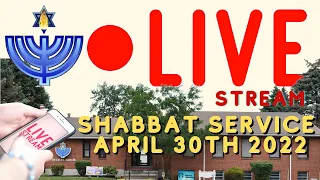 Shabbat Service 4/30/2022 Congregation Beth El Gibor