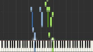 Louis Armstrong Hello, Dolly! [ Easy Piano Tutorial] Synthesia
