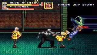 Streets of Rage 2 - Robot-X playthrough