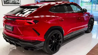 Lamborghini Urus (2022) - interior Exterior Details (Red Monster)