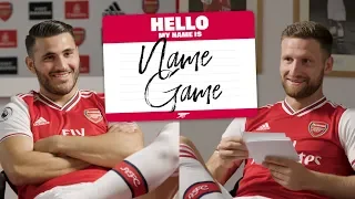 NAME GAME | Sead Kolasinac & Shkodran Mustafi | Episode 1