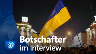 Konflikt mit Russland: Botschafter der Ukraine im Interview