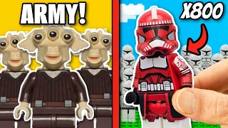 I built EVERY STAR WARS Army IN LEGO!