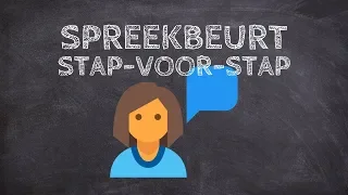 Spreekbeurt maken (stap voor stap) - video #onderwijs