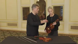 Exploring two great violins: Nicolò Amati & Antonio Stradivari Violins in 'early' & 'modern' setups