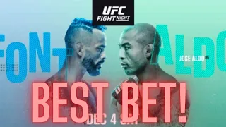 UFC Vegas 44 Best Bet | Jose Aldo vs Rob Font