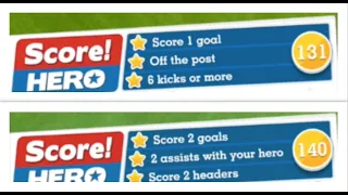 Score Hero Level 131 to 140 (3 Stars) Walkthrough - Chelsea FC