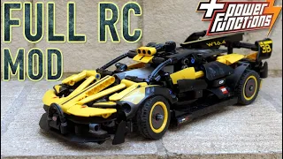 LEGO Technic Bugatti Bolide 42151 Full RC Mod