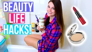 10 Beauty Life Hacks Every Girl Needs To Know!