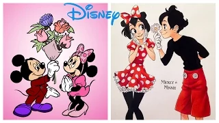 Disney Characters in Human Version