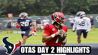 Houston Texans INTENSE OTA’s DAY 2 HIGHLIGHTS: CJ Stroud & Joe Mixon LIGHTING UP 7on7 Drills