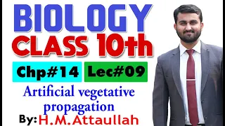 Artificial vegetative propagation | Chapter # 14 | Biology Class 10th | Lec.# 09