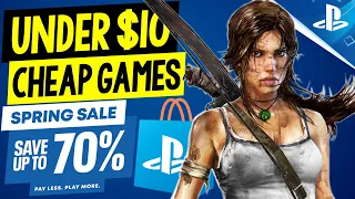 12 AMAZING PSN Game Deals UNDER $10! SPRING SALE 2024 CHEAP PS4/PS5 Games to Buy!