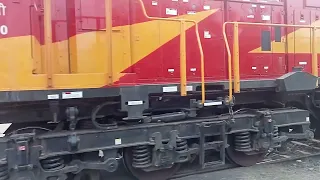 honking of WDG6G desil locomotive