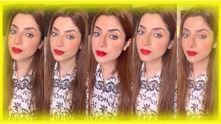 My Best 5 Red Lipsticks Swatched with Try-On | How to Choose The Right Red Lipstick