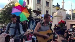 @ColdPlay - A Sky Full Of Stars Music Video Shooting Newtown Sydney