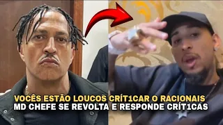 MD CHEFE RESPONDE CRÍT1CAS FEITAS AO RACIONAIS