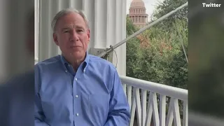 A message from Gov. Abbott after testing positive for COVID, as mask debate grows across state