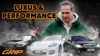 Matthias´ Top 3 Power-Limos: BMW B5 Bi-Turbo, Mercedes S 65 AMG &  Porsche Panamera Turbo 💪I GRIP