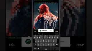 Setup Spiderman 😱 In termux #shorts #termux #termuxtutorial #ethical_hacking #hacking #android