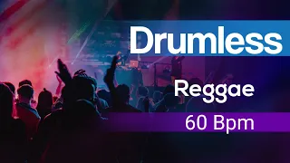 Drumless Track Reggae, No Drums Backing Track Reggae 60 Bpm