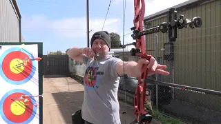 What is the difference in Arrow spine from a compound bow
