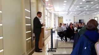 Aviel Shalom Bris - Dvar Torah by his father Nachman Rosenberg