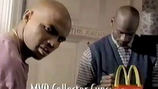 McDonald's commercial w/Charles Barkley and Michael Jordan - 1995