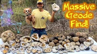 Crystal Collecting In Geode Heaven! TOP SECRET Location | Digging Quartz in Missouri