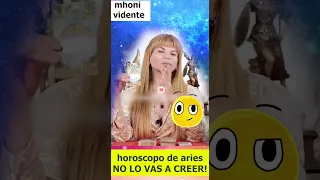 🟢 ARIES⚠️ MHONI VIDENTE  horoscopo de hoy 🤯 horoscopo diario 🤯 #mhonividente #shorts #aries