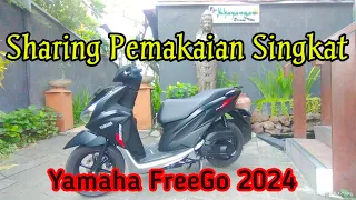 Sharing Pemakaian singkat Yamaha FreeGo 2024