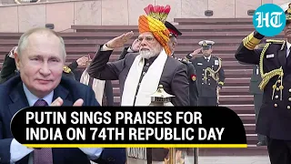 Putin praises India on Republic Day; Sends congratulatory message to Pres Murmu & PM Modi