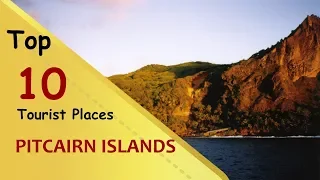 "PITCAIRN ISLANDS" Top 10 Tourist Places | Pitcairn Islands Tourism