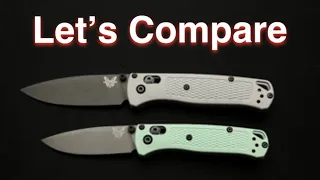 Benchmade Bugout-Mini-Bugout Knife Comparison/Discussion