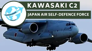 KAWASAKI C2 Japan Air Self-Defense Force | landing at EPRZ Rzeszów - Jasionka