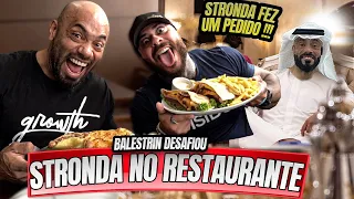 BALESTRIN DESAFIOU LEO STRONDA NO RESTAURANTE !!!