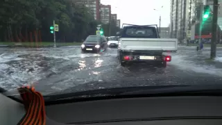 Ливень в Санкт-Петербурге 17.07.2015