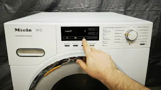 Miele W1 Как сменить язык управления / Українська мова в меню Miele