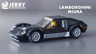 LEGO Lamborghini Miura instructions (MOC #48)