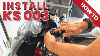 How to install Jetprime Kill Switch 003 for Yamaha YZF-R1 and R6 (New version)