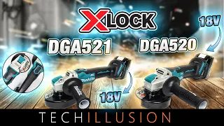 🔥DIE NEUEN 18V WINKELSCHLEIFER mit X-LOCK im TEST😱 - MAKITA DGA520ZX1 & DGA521ZX1- Review & Test