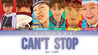 BOY STORY - Can't Stop (Color Coded Chinese|Pinyin|Eng|PT/BR Lyrics)