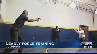 Police deadly force training